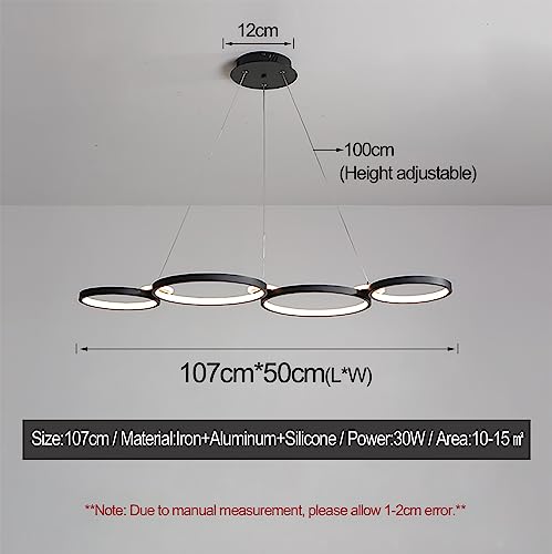 Éclairage de pendentif dimmable et suspension créative pour salle à manger - 7