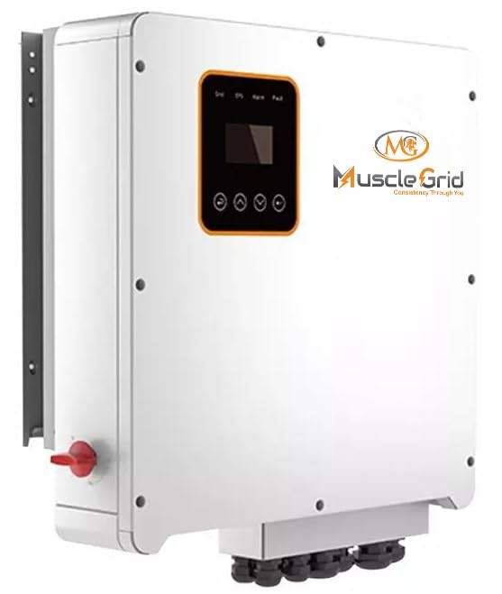 15KW (Three Phase) Industrial Grade Hybrid Solar Inverter with BMS and Remote WiFi (IP 65 Rated Water Proof) 5 Years Warranty (15KW (3PHASE))-image-23