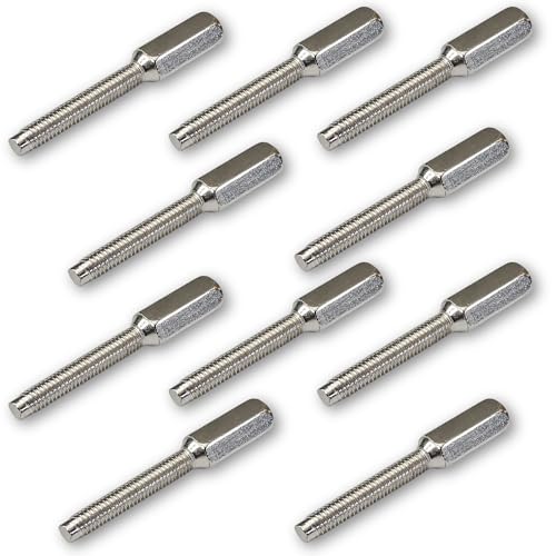 M3.5 Socket Screw Extension Studs – Adds 35mm Length – Extenders for Light Switch & Plug Socket Screws – Pack of 10