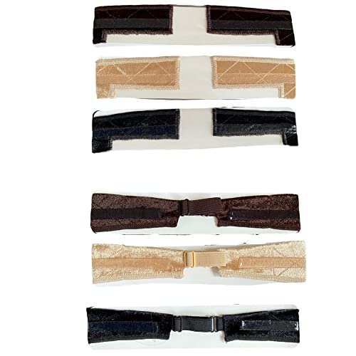 Bandeau gel silicone pour perruques ICYBYAMON marron sangle réglable - 3