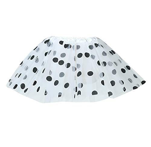 Tüllrock Punkte Glitzer Damen Tütü Rock Damen Tüll Rock Tüllröcke Ballett Tutu Rock Adult Petticoat Tütürock Frauen Tutu Skirt Tütü Ballet...