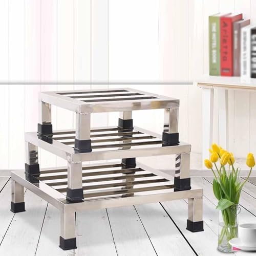 Heavy Duty Stainless Steel Appliance Riser - Prevent Floor Damage & Enhance Stability for Washers, Refrigerators & Other Heavy Appliances