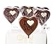 Milkless Chocolate Lollipops