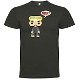 Estampación digital DTG Camiseta Buceo Chibi Diver Manga Corta Hombre Plomo M