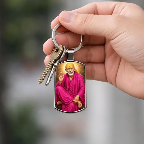 Image of Premium Printed Metal Keychain for Men & Women | High-Definition Artwork Print | Durable Key Ring for Car, Bike, Home & Office Keys | Stylish Decorative Key Holder Gift