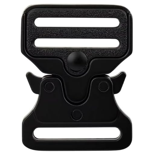 Boucle en Métal pour Collier de Chien et Ceinture Militaire | 3 cm Large | Nylon 30 mm