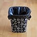 T-shirt Biodegradable Black Plastic Bag (600 ct.) Small Can Liners Thank You Grocery Shooping Size Doggy Poop Bags Compatible with Arm & Hammer Swivel Bin & Rake pooper scooper Multipurpose Bags