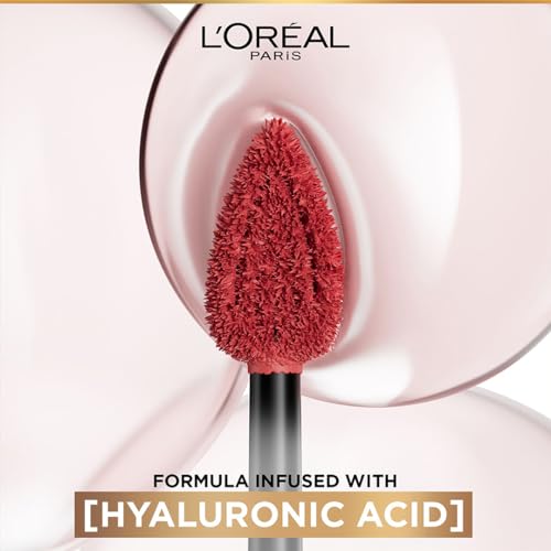 Image of L'Oreal Paris Infallible Matte Resistance Liquid Lipstick, 500 Wine Not | 16H Transfer-Proof Matte Liquid Lipstick, Infused with Hyaluronic Acid, Weightless Velvet Finish, Smudge-Proof