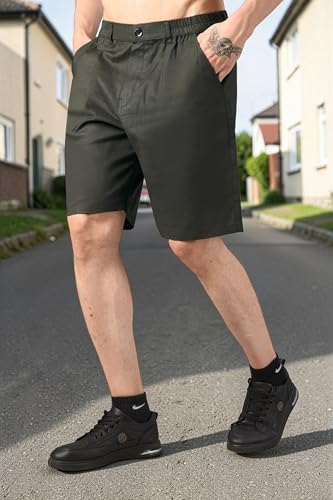 Image of RynoGear Linen Blend Shorts for Men || Shorts Pant for Men || Casual Shorts for Man