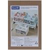 Organisateur De Bureau 4 Tiroirs Transparents Blanc - Rangement Stylos, Petits Objets | Gain De Place, Design Sobre