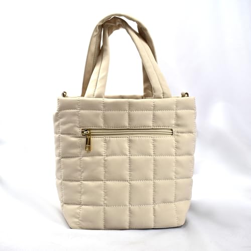Bolso tote acolchado Phi Sigma Sigma - Bolso cruzado pequeño con emblema de letras griegas de hermandad, capacidad de 5 L, regalos Phi Sigma Sigma para mujeres miniatura 3