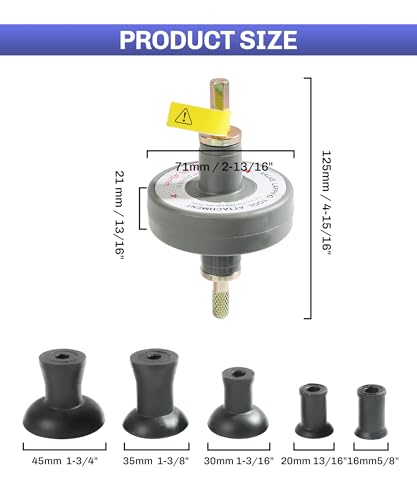 Bylikeho 1731FMYMTJ001 Valve Lapping Tool,Valve Lapping Kit,Car Accessories Valve Grinding Tool Valve Lapping Attachment Tool thumb #1