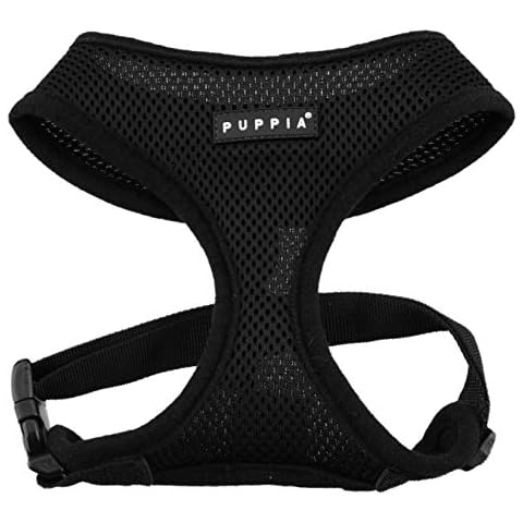 Puppia Soft Harness, XS, Black Cover