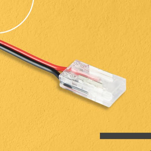 10 Conector Linear Emenda Para Fita De Led 10mm 120/240 Leds