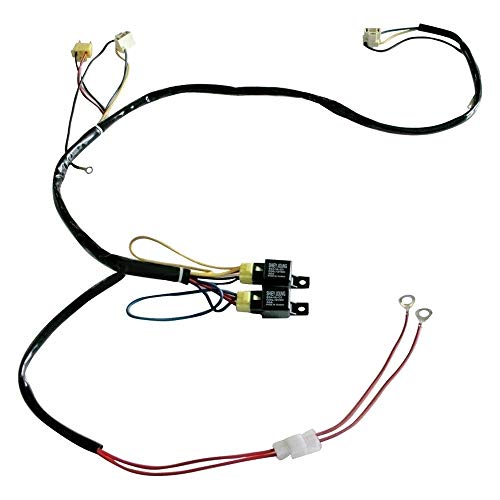 United Pacific 34263 - Headlight Relay Connector - H4 Headlight Relay Harness Kit