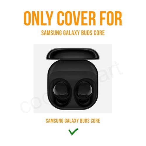 Image of Armor Secuer Lock Case Cover Compatible for Samsung Galaxy Buds Core (2025) -Black