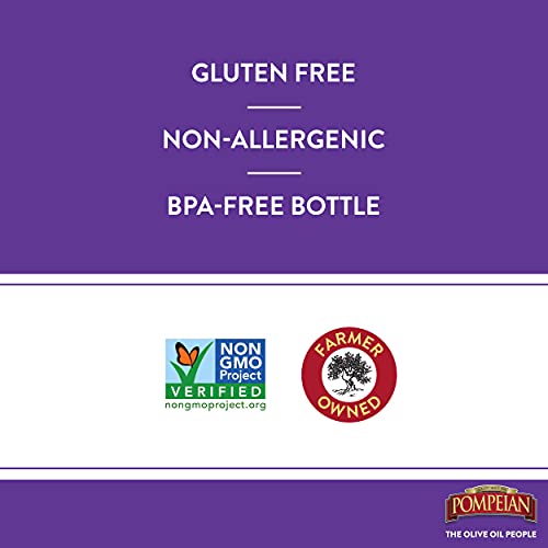 image for Pompeian Gourmet White Wine Vinegar, Bright & Fresh Flavor, Perfect fo