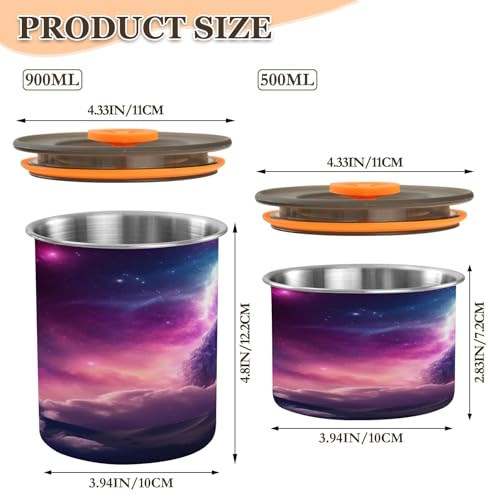 Envase de Acero Inoxidable Hermético para Café 900 ml miniatura 2