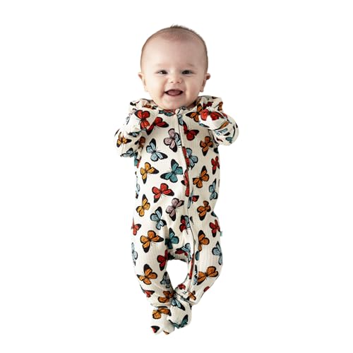 Image of Posh Peanut Convertible Baby Sleepers - Footless Baby Pajamas with 2 Way Zipper for Easy Diaper Changes