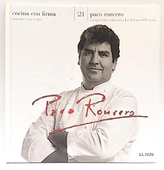 Hardcover Cocina con firma. Tomo 21. Paco Roncero 1 Book