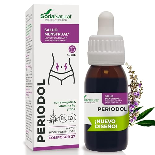 Composor 27 Periodol Complex– Con Extractos de Sauzgatillo con Zinc y Vitamina B6 – Ayuda en el Síndrome Premenstrual – Contribuye a regular el ciclo menstrual - 50ml