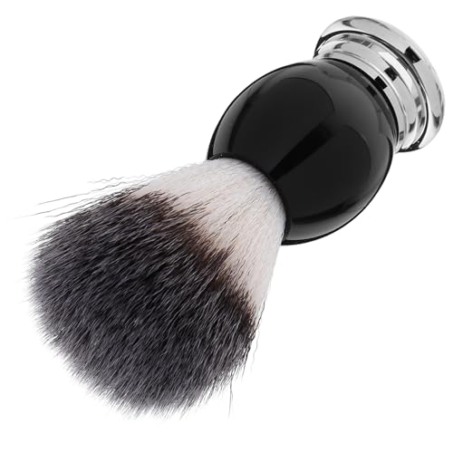 FRCOLOR Beard Shaving Brush for Men Professional Barber Brush Soap Neck Duster for Smooth Shave Experience