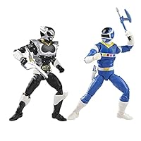 Power Rangers - Lightning Collection - 6inch Blue Ranger Vs Silver Psycho Ranger - 2 Pack Premium Collectible Action Figures - in Space Series- Toys for Kids - Boys and Girls - F2047 - Ages 4+