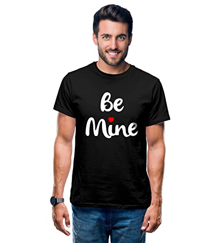 Image of Hangout Hub | Couple Tshirts | Be Mine | Pack of 2