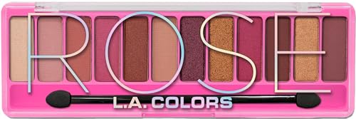 L.A. COLORS Color Vibe Eyeshadow, CES788 Rose CES788TAG
