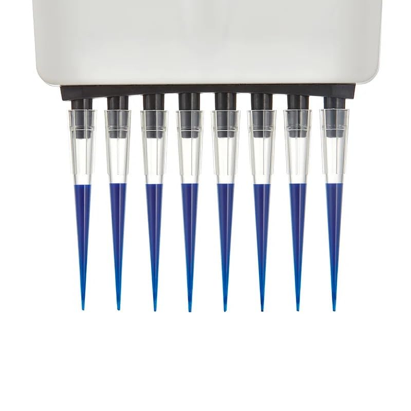 Transfer Pipettes, Multi-Function Electric Eight-Channel Pipette 0.5-10ul/10-100ul/30-300uldPette Electric Pipette Lab Pipettor(8 Channels 30-300ul)