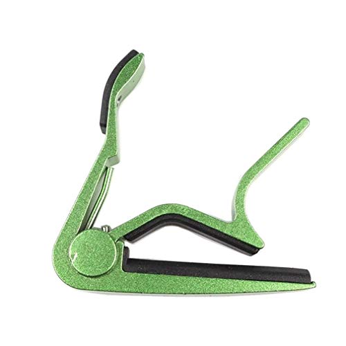 Timetries Guitar Capo for Acoustic and Electric Guitars, Guitar Capo or Ukulele capos (Green)