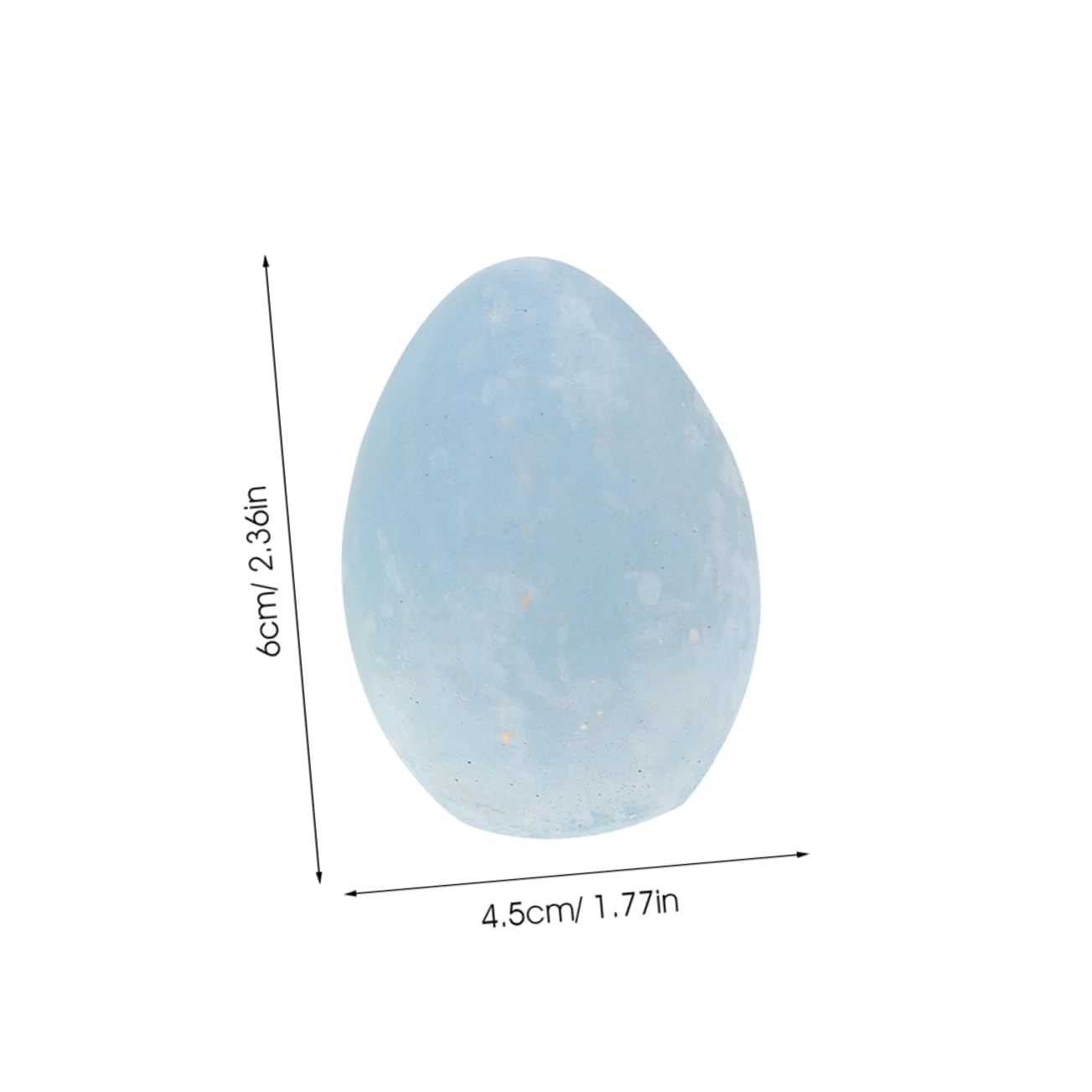 VILLCASE Egg-shaped Sidewalk Chalk for Kids 12 Pack Chalk Perfect for Painting Drawing Classroom Outdoor Use