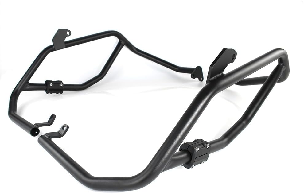 Xitomer Motorcycle Engine Guard Compatible with KLR650 2022-2024 Motorcycle Engine Guard Fit for Gen3 KLR650 Down Crash Bars Tank Guard