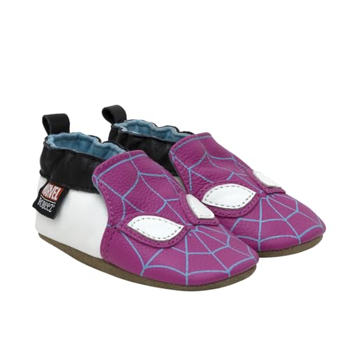 Image of Robeez Baby Girls and Unisex Soft Soles Slip-Resistant Crib Shoes Slippers for Infant and Toddler, 0-24 Months