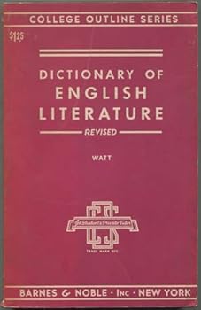 Paperback A Dictionary of English Literature Book