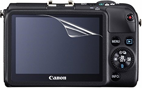 Amazon | 【高光沢】Canon EOS M2/M用 指紋防止 高光沢 気泡ゼロ
