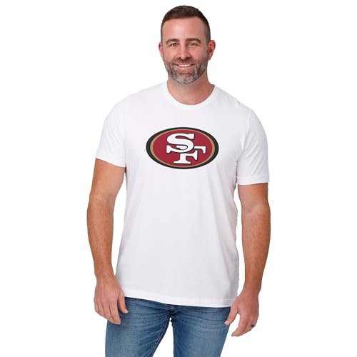 Image of FOCO Men's NFL Team Primary Logo Black Short Sleeve T-Shirt
