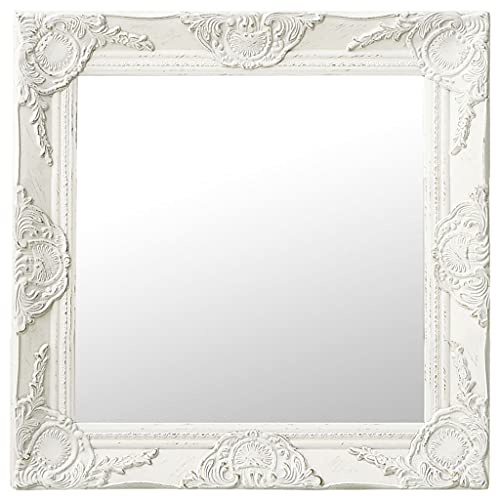 Espejos Decorativos de Pared Blanco Barroco Marca Eleganz