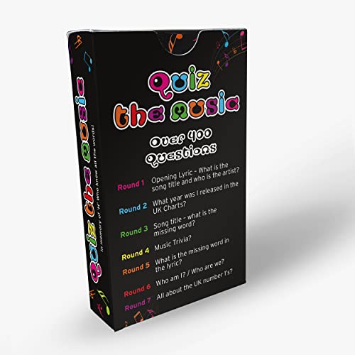 Quiz the Music Game - Know your Lyrics? What Year? Who are We? Song Title? Music Quiz through the Decades - 7 Rounds - Image 4