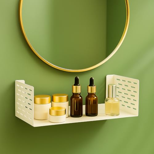 Image of Spillbox Metal Shelf |Storage Rack |Multipurpose Metal Rack|Floating Wall Shelves|Bathroom Shelves|CD /DVD Organizer|Heavy-Duty Storage|Bookshelf |Plant Stand|Lohe Ki Almari- U Shape Shelf