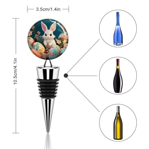 Bouchon de vin lapin réutilisable, le cadeau de Pâques original pour amateurs de grands crus - 3