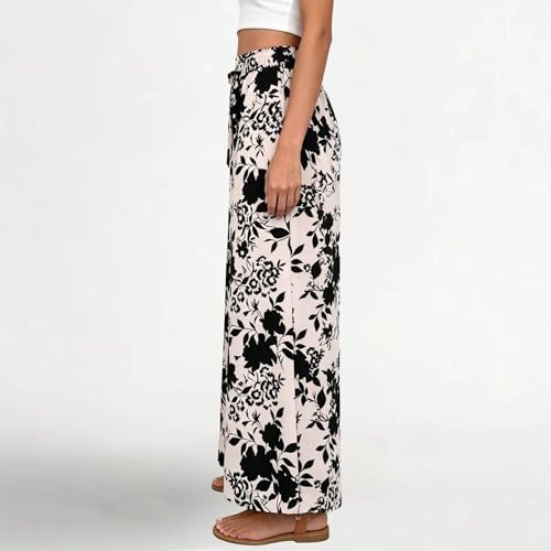 Pantalones de verano elegantes con caída fluida y un sofisticado tejido ligero 7