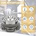 BasaltGear 512514 Pair 2 Rear Wheel Hub and Bearing Assembly for 2014-2022 Jeep Cherokee, 2015-2017 Chrysler 200 FWD Only