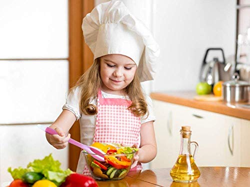 Image of Baskety Non-Stick Rice Spoon Silicone Ladle Soup Spoon with Handle for Dining Table 22.3 x 6.8 cm (Green)