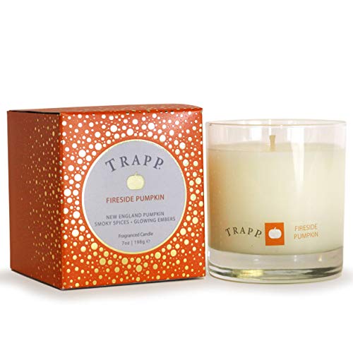 Trapp Seasonal Collection Home Fragrance 7Oz Large Poured Scented Candle - Fireside Pumpkin #TOP10