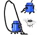 Wet and Dry Vacuum Cleaner 2000W, Industrial Dust Extractor with Blowing Function, 15 Litre, 2m Cable, 1.5m Flexible Hose and Accessories - Home DIY Car Carpet Workshop and Professional Use, Blue
