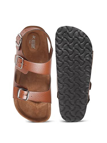 Image of REFOAM ORFMO-04 Men's Comfortable Slippers /Flip Flops Lightweight Flexible Arch Support Durable & Anti-Skid Daily Wear