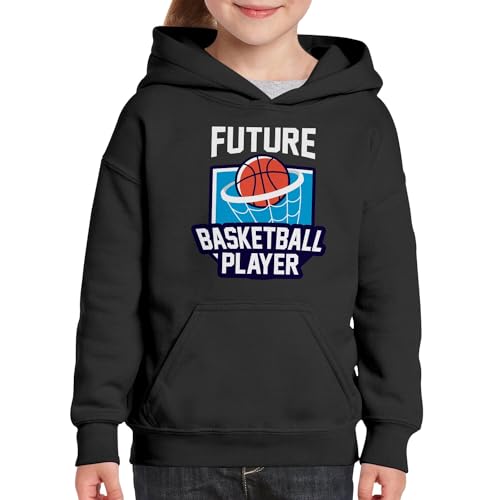 Sweat à capuche enfant future basketball player en textile premium durable - 3