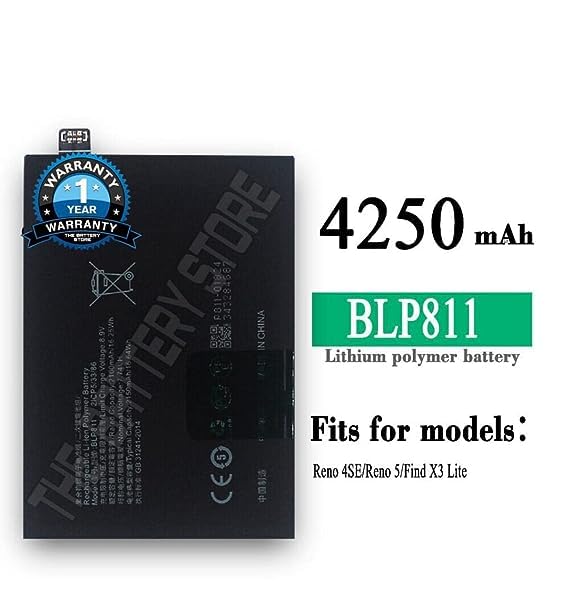 Image of Original BLP811 Battery for Oppo Reno 4 SE /5 / FIND X3 LITE Battery with 1 Year Warranty***(Y00000118)