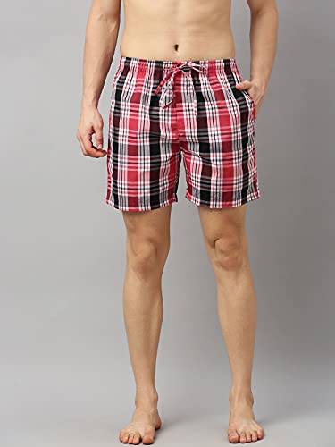 Image of Pepe Jeans Men's Cotton Classic Relaxed Checkered Boxer Shorts
